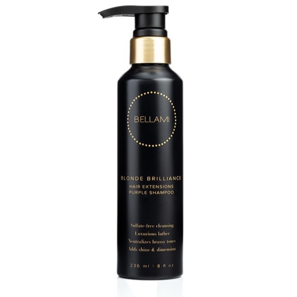 Purple Shampoo Bellami Blonde Brilliance 8oz Hair Extensions